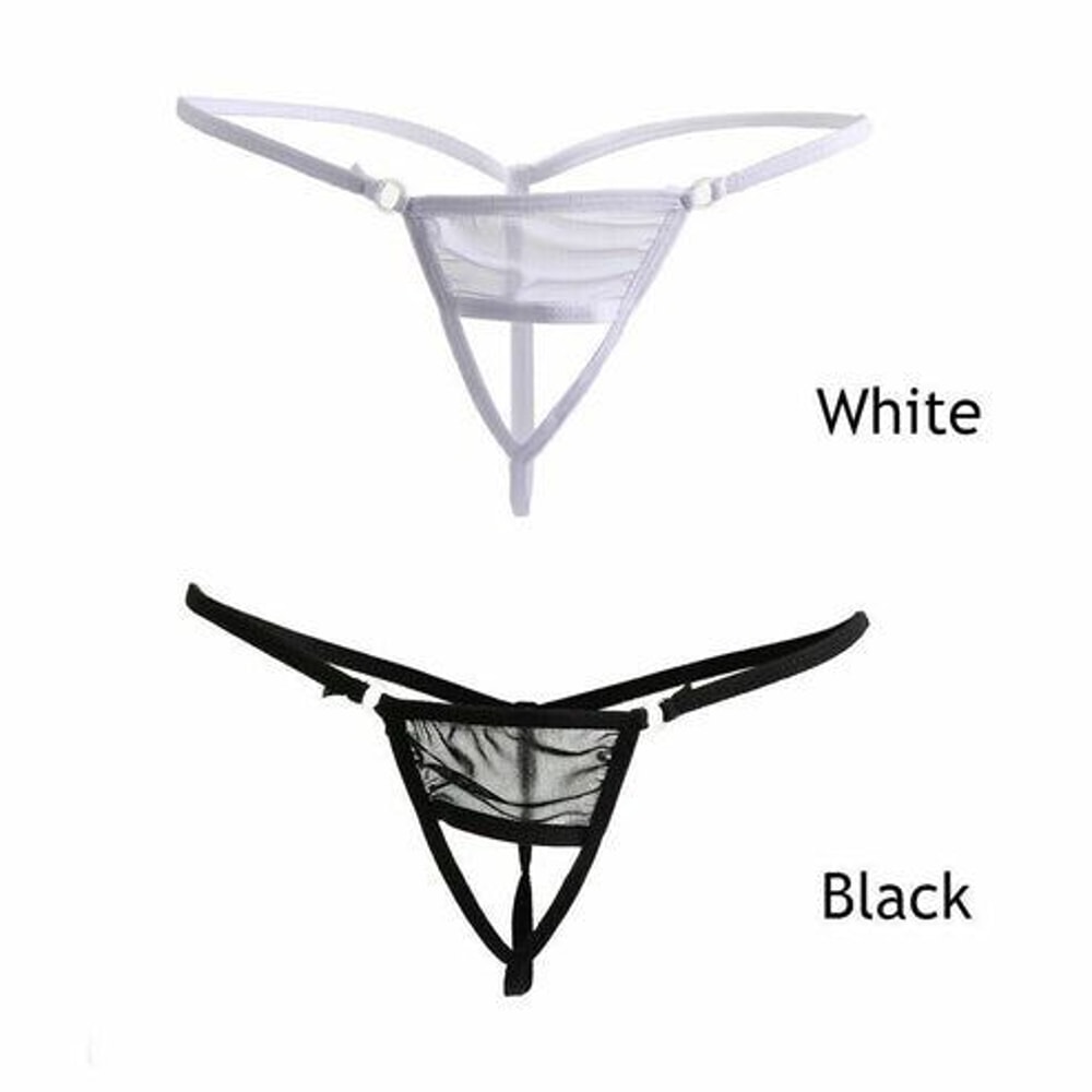 Sexy Women Lace Thong Crotchless GString Panties TBack Mesh Lingerie For Intimate Comfort 7