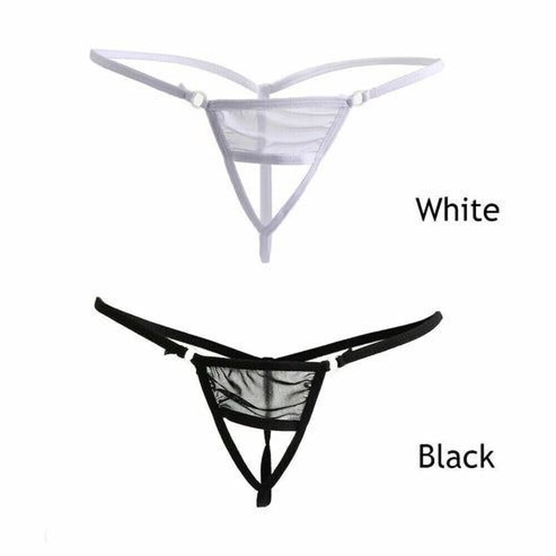 Sexy Women Lace Thong Crotchless GString Panties TBack Mesh Lingerie For Intimate Comfort 7