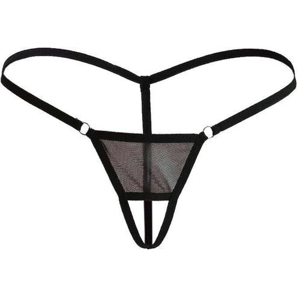 Sexy Women Lace Thong Crotchless GString Panties TBack Mesh Lingerie For Intimate Comfort 1