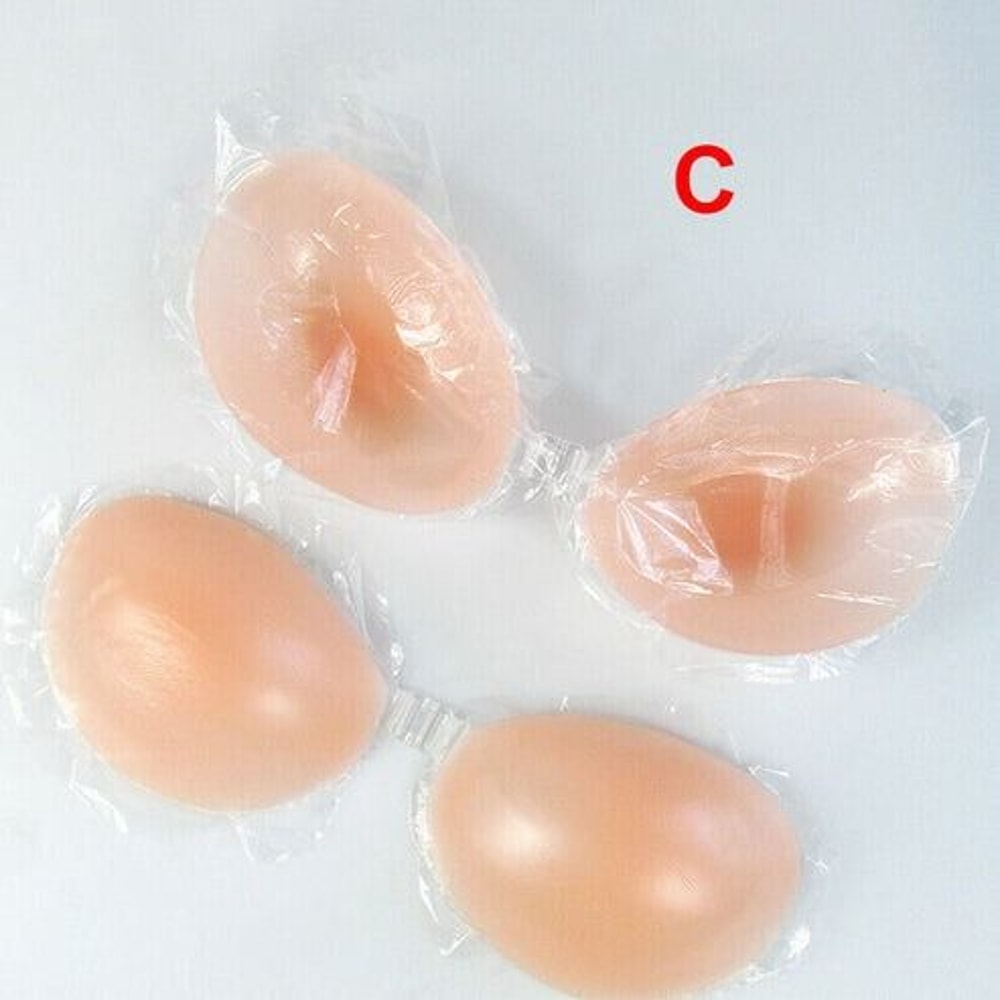 Invisible Silicone SelfAdhesive Push Up Bra Strapless Backless Gel Bra For Comfortable Seamless Sup 3