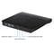 External Slim CD DVD RW Drive USB Writer Burner Black For Laptop PC 10