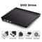 External Slim CD DVD RW Drive USB Writer Burner Black For Laptop PC 5