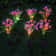LED Solar Garden Lights Waterproof Flower Stake Lamp For Outdoor Yard Patio Garden Decor Perfect F 13