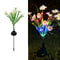 LED Solar Garden Lights Waterproof Flower Stake Lamp For Outdoor Yard Patio Garden Decor Perfect F 2