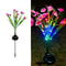 LED Solar Garden Lights Waterproof Flower Stake Lamp For Outdoor Yard Patio Garden Decor Perfect F 0