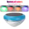 Waterproof Solar LED RGB Light Floating Pool Lamps For Garden Pond Swimming Pool ColorChanging Out 12