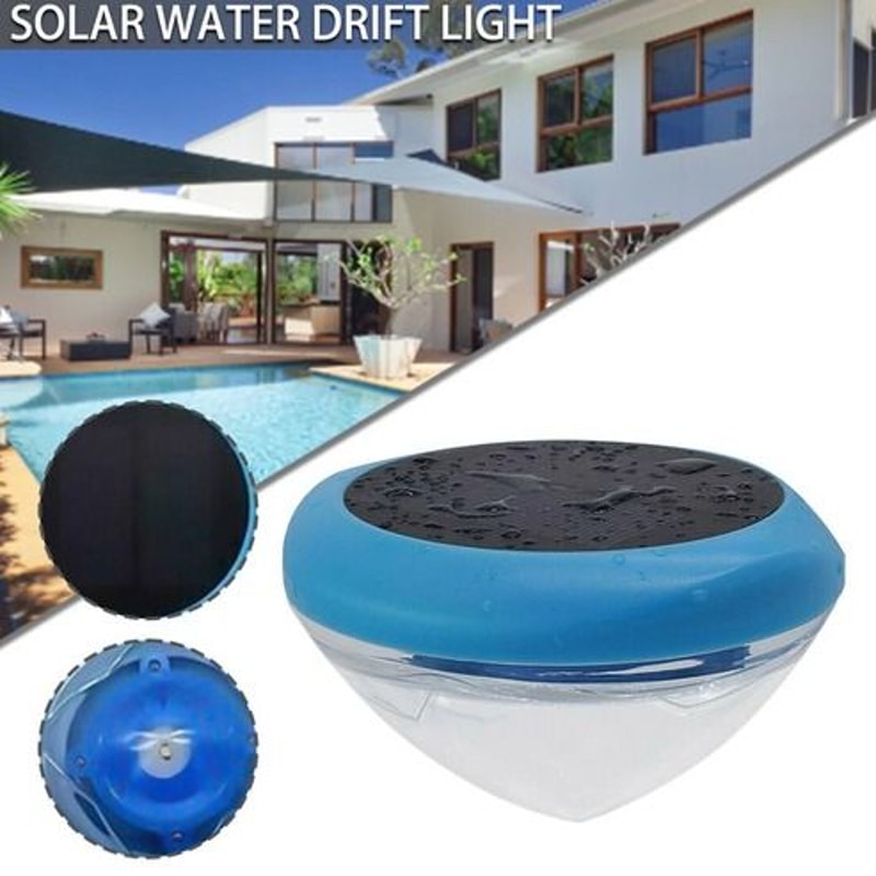 Waterproof Solar LED RGB Light Floating Pool Lamps For Garden Pond Swimming Pool ColorChanging Out 3