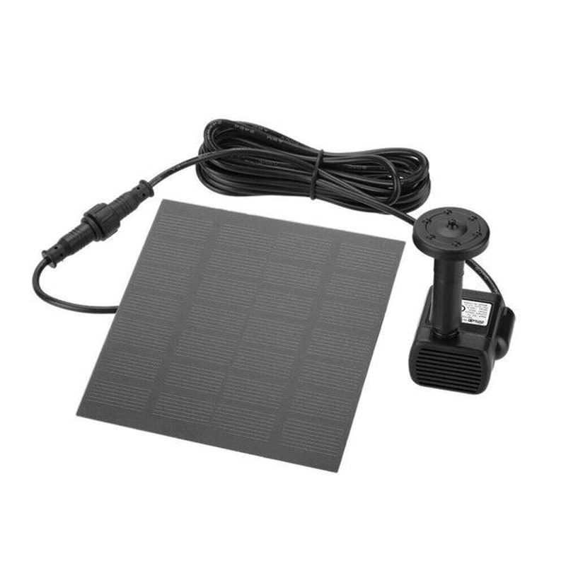 Floating Water Pump Solar Power Fountain Submersible For Bird Bath Garden Pool And Pond Efficient 10