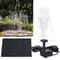 Floating Water Pump Solar Power Fountain Submersible For Bird Bath Garden Pool And Pond Efficient 7