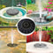 Solar Power Bird Bath Fountain Pump EcoFriendly Solar Fountain With Nozzles For Birds Ponds Gardens 1