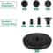Solar Power Bird Bath Fountain Pump EcoFriendly Solar Fountain With Nozzles For Birds Ponds Gardens 9