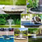 Solar Power Bird Bath Fountain Pump EcoFriendly Solar Fountain With Nozzles For Birds Ponds Gardens 5