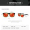 Square Polarized Sunglasses For Men And Women Sports Driving Glasses With UV400 Outdoor Golfing Use 13