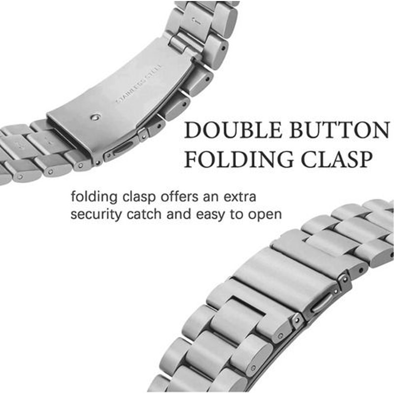Watch Stainless Steel IWatch Band With Protective TPU Case 6