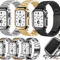 Watch Stainless Steel IWatch Band With Protective TPU Case 8