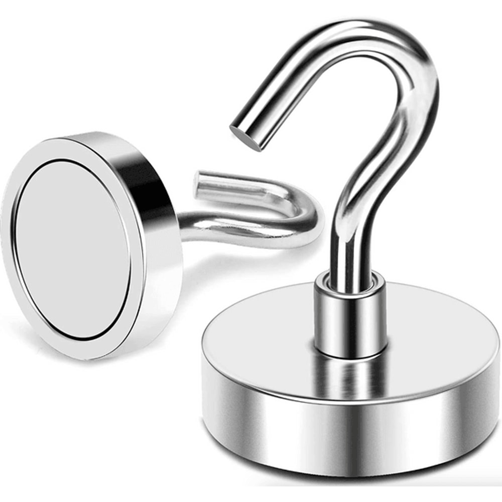 Magnetic Hook Strong Clamping Magnet Hooks Heavy Duty AntiRust Coating Versatile Hanger For Home 4