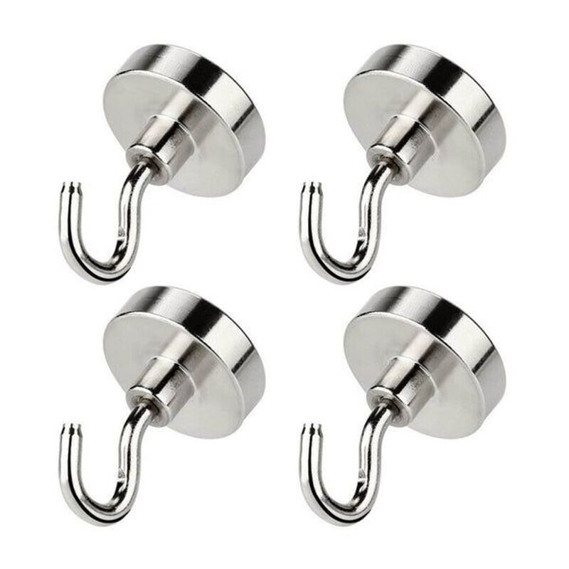 Magnetic Hook Strong Clamping Magnet Hooks Heavy Duty AntiRust Coating Versatile Hanger For Home 6