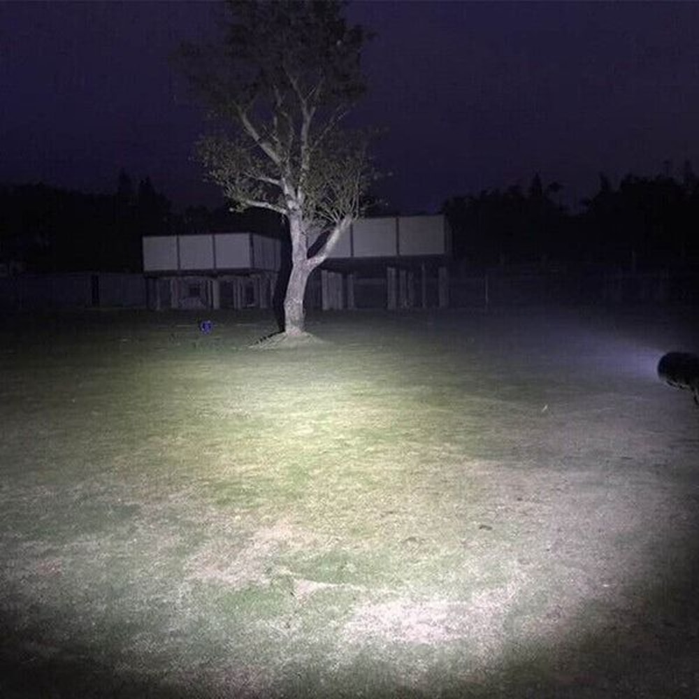 Super Bright LED Tactical Flashlight Zoomable Beam Control Rechargeable Battery Camping Search Ligh 6