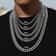 Womens Mens Necklace Stainless Steel Gold Silver Cuban Curb Chain Strong Link 4