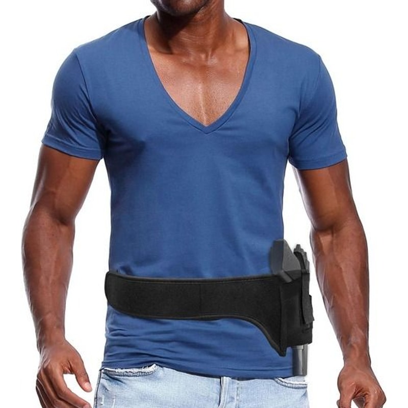 Tactical Concealed Carry Holster Pouch Shoulder Waist Pistol Hand Gun Holder With Adjustable Secure 7