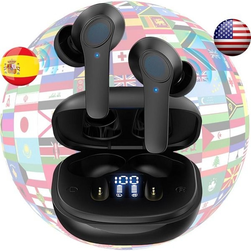 Real Time Translation Earphones Translator Earbuds Languages Online Offline Smart Wireless Design 7