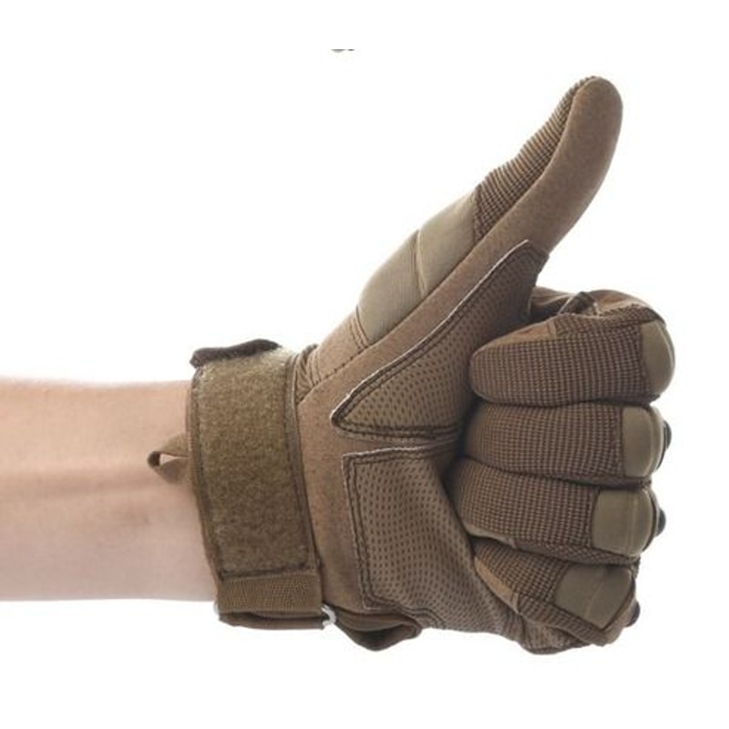 Full Finger Tactical Motorcycle Gloves Gloves Motorbike Riding Racing Mittens With Touch Screen Gri