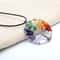 Necklace Chakra Natural Gemstone Crystal Stones Healing Tree Of Life Pendant Spiritual Jewelry Gift 0