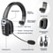 Wireless Trucker Bluetooth Headset With Noise Cancelling Mic Clear Calls And All Day Use For Phones