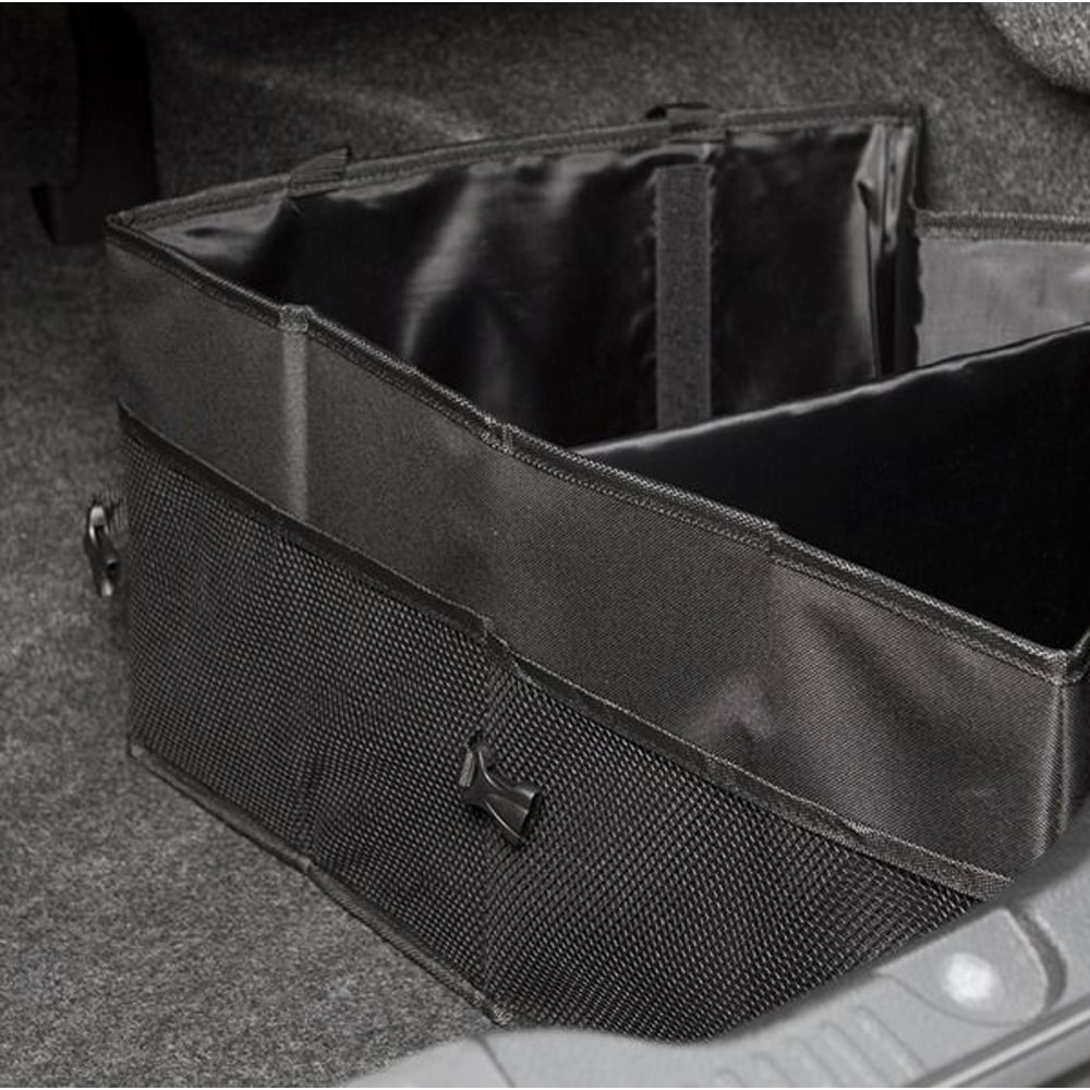 Trunk Cargo Organizer For Car Truck Folding Storage Collapse Bag Bin Heavy Duty Trunk Storage Organ 9