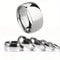 Polished Plain Tungsten Carbide Silver Wedding Band Ring For Men And Women 8