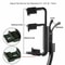 Universal 360 Rearview Mirror Mount Stand Holder Cradle Hands Free Cell Phone GPS Car Mount 4