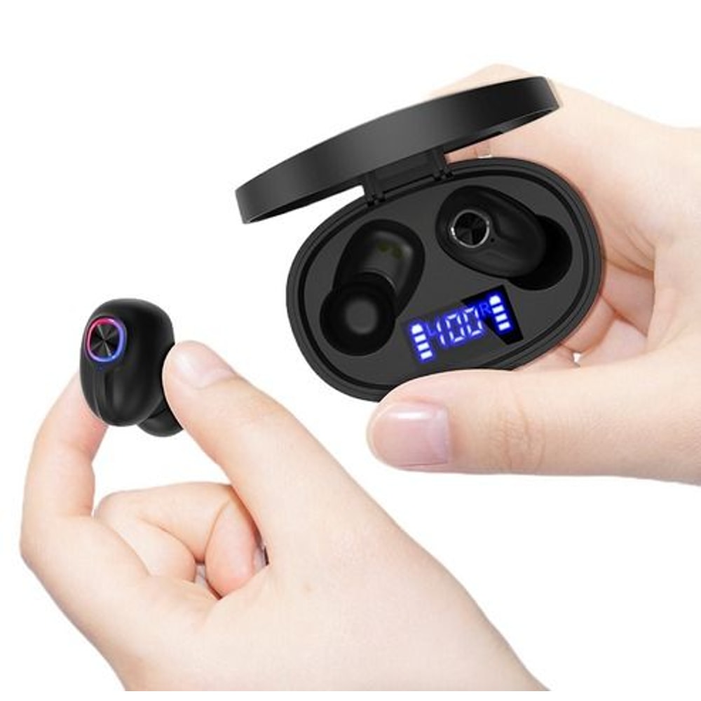 Waterproof Bluetooth TWS Earbuds Headset Noise Cancelling Wireless Stereo Earphones For Sports 6