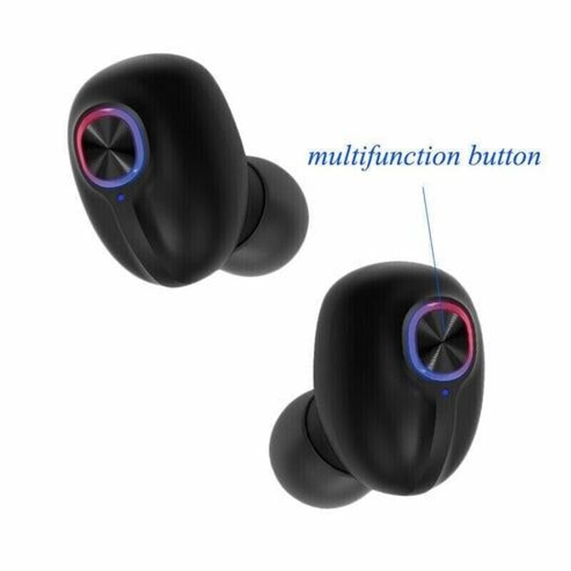 Waterproof Bluetooth TWS Earbuds Headset Noise Cancelling Wireless Stereo Earphones For Sports 8