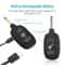 Wireless Guitar System UHF Transmitter Receiver Combo Built In Rechargeable Battery Clear Signal Pe 3