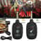 Wireless Guitar System UHF Transmitter Receiver Combo Built In Rechargeable Battery Clear Signal Pe 4