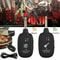 Wireless Guitar System UHF Transmitter Receiver Combo Built In Rechargeable Battery Clear Signal Pe 4