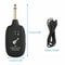 Wireless Guitar System UHF Transmitter Receiver Combo Built In Rechargeable Battery Clear Signal Pe 5