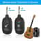 Wireless Guitar System UHF Transmitter Receiver Combo Built In Rechargeable Battery Clear Signal Pe 6