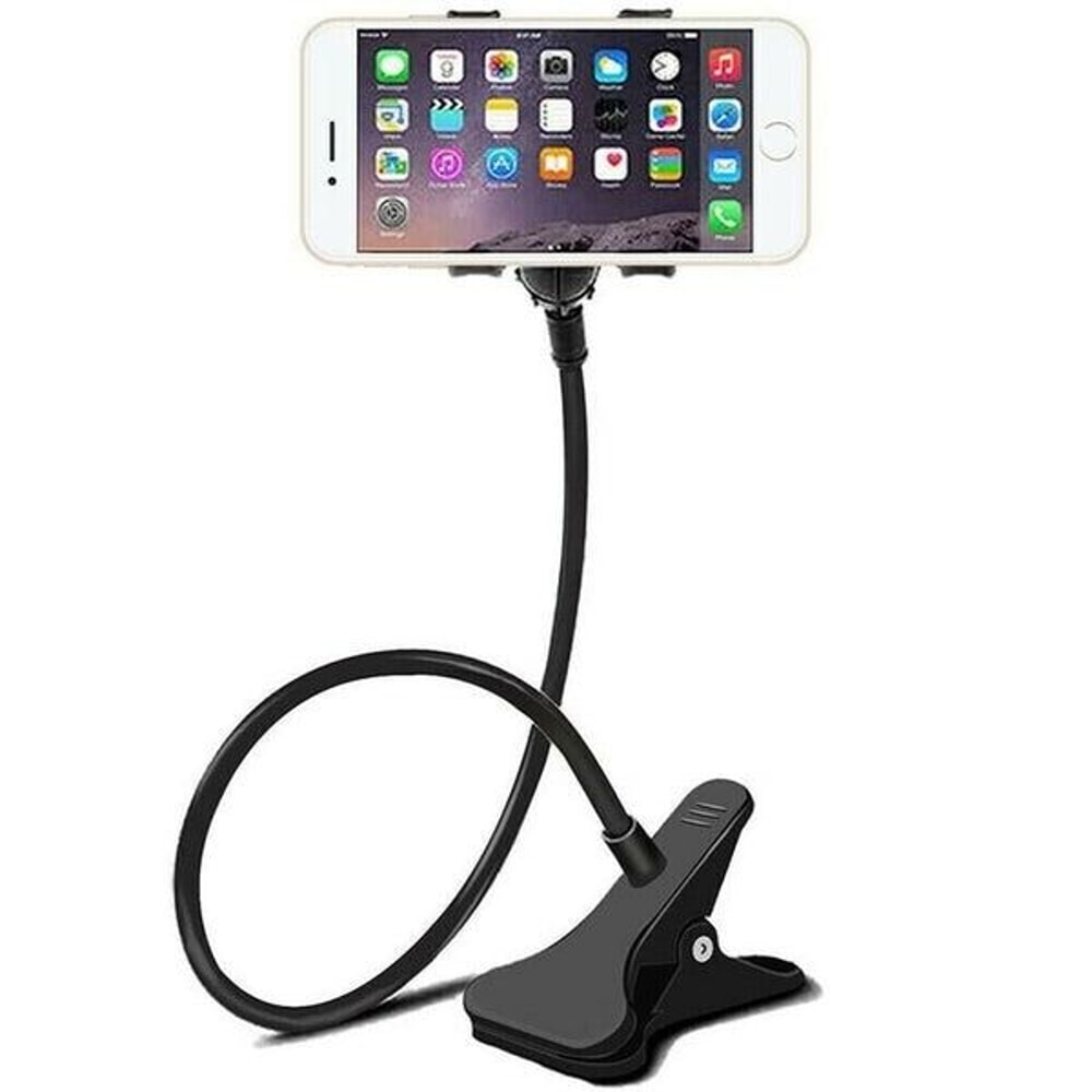 Universal Lazy Mobile Phone Holder Flexible Gooseneck Stand With Desk Table Clip For Bed And Office 6