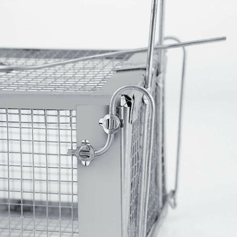 Live Catch Cage Mouse Trap Rat Trap Rodent Trap Easy To Set Up And Reuse Humane Galvanized Steel 1
