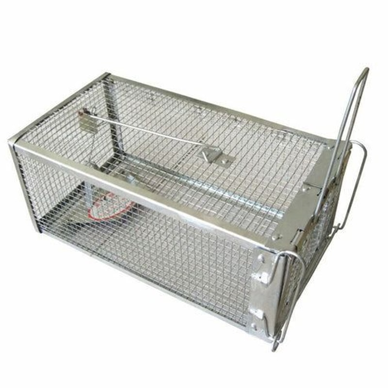 Live Catch Cage Mouse Trap Rat Trap Rodent Trap Easy To Set Up And Reuse Humane Galvanized Steel 9