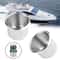Universal Stainless Steel Cup Drink Holders For Car Boat Truck Marine Camper RV Secure Fit Durable 3
