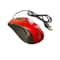 Silent USB Optical Wired Scroll Wheel Mouse For PC Laptop Notebook Desktop Ergonomic Red Mice 4