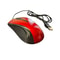 Silent USB Optical Wired Scroll Wheel Mouse For PC Laptop Notebook Desktop Ergonomic Red Mice 2