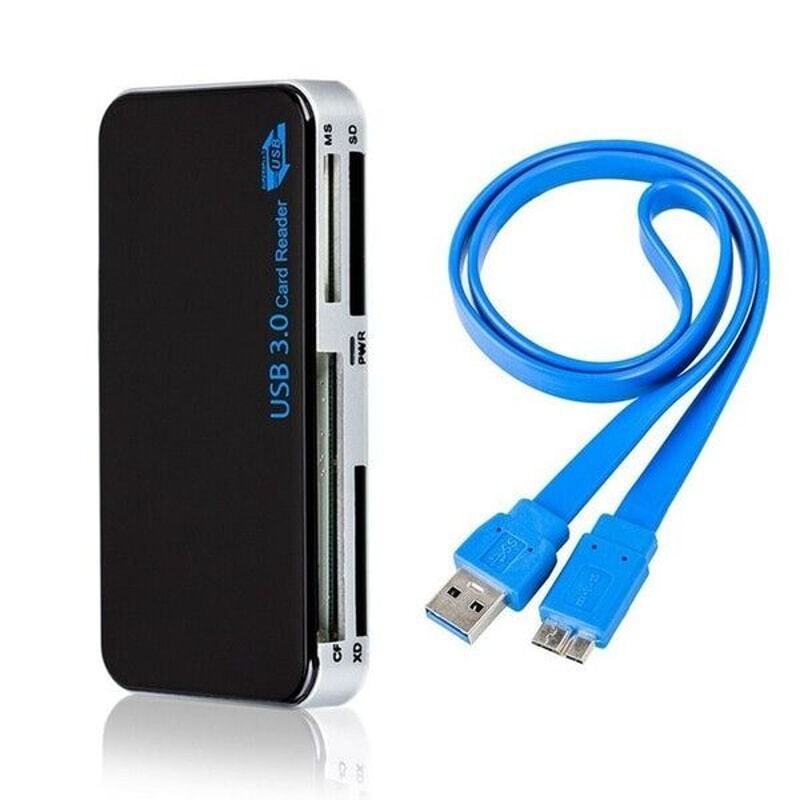 USB Memory Card Reader Adapter Fast Data Transfer USB Reader 5