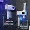Automatic Toothpaste Dispenser With UV Light Sterilizer Toothbrush Holder Cleaner For Family Use 4