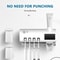 Automatic Toothpaste Dispenser With UV Light Sterilizer Toothbrush Holder Cleaner For Family Use 10