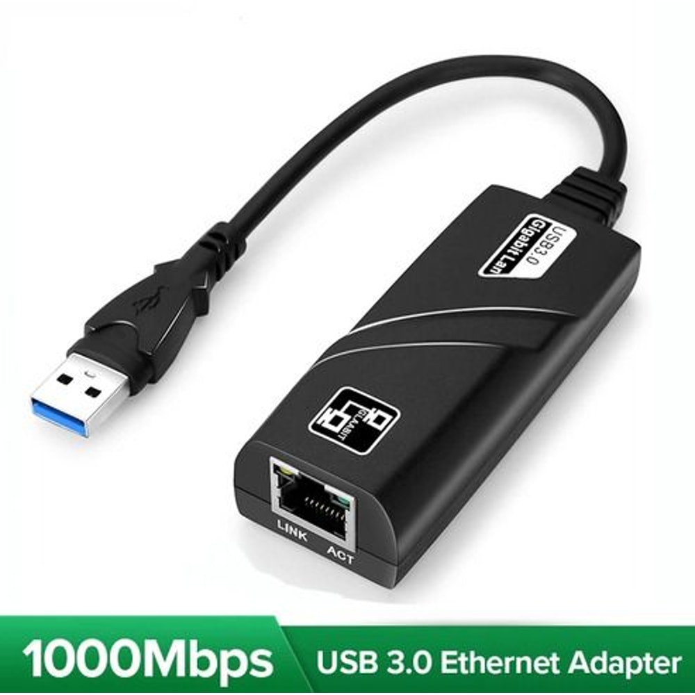 USB To Gigabit Ethernet LAN Network Adapter For Windows PC Mac Wired Connection 5