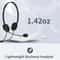 USB Headset Headphone With Microphone Noise Cancelling For PC Computer Call Chat Zoom Meetings Offi 9