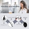 USB Headset Headphone With Microphone Noise Cancelling For PC Computer Call Chat Zoom Meetings Offi 7
